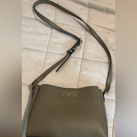 Nine West Sage Green Crossbody Bag - Picture 1 of 2